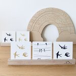 Carte - Hirondelles sur le fil