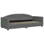 vidaXL Lit de jour avec gigogne et tiroirs sans matelas 80x200 cm