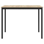 vidaXL Table de salle à manger / Table de repas Bois d'ingénierie