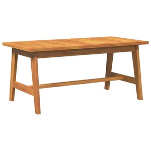 vidaXL Table basse Marron Bois d'acacia massif