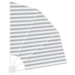 vidaXL Écran de confidentialité pour balcon Anthracite et blanc