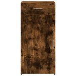 vidaXL Buffet chêne fumé 45x42 5x93 cm bois d'ingénierie
