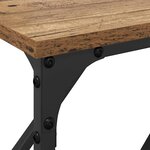 vidaXL Table Console Bois Ancien 180x23x75 cm Bois Ingénierie