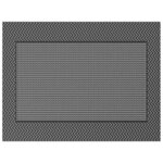 vidaXL Tapis d'extérieur ARAKIL Noir et gris 300 x 400 cm PP
