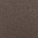 vidaXL Fauteuil inclinable électrique Taupe Tissu