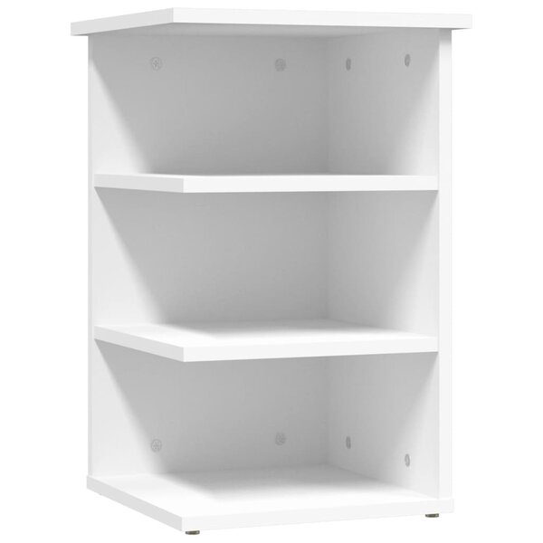 vidaXL Armoire latérale Blanc 35x35x55 cm Aggloméré