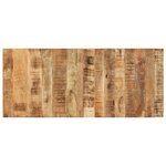 vidaXL Dessus de table bois de manguier solide 15-16 mm 140x60 cm