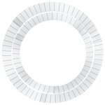 vidaXL Foyer en gabion Ø 100 cm fer galvanisé