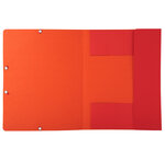 Chemise élast.3Rabat FOREVER Rouge/Orange x 25 EXACOMPTA
