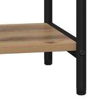 vidaXL Étagère Chêne artisanal 40 x 30 x 183 cm Bois d'ingénierie