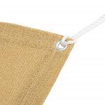 vidaXL Tapis de tente sable 400x600 cm PEHD