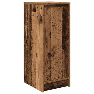 vidaXL Armoire à chaussures vieux bois 29 5x34x76 cm bois ingénierie