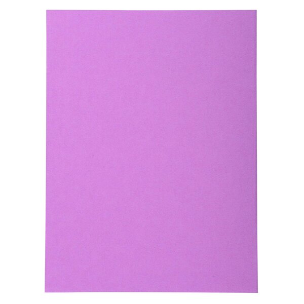 Paquet De 100 Chemises Forever® 220 100  Recyclé - 24x32cm - Lilas - X 5 - Exacompta