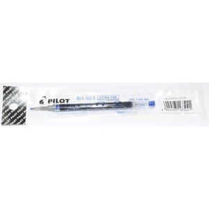 Recharge BLS-G2 5 pour Stylo Roller Gel Pointe Fine Bleu x 12 PILOT
