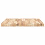 vidaXL Dessus de table rectangulaire 100x80x4 cm bois massif d'acacia