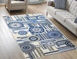 Tapis de salon MILANO 120 x 180 cm - Bleu