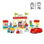 LEGO DUPLO - Le supermarché de Peppa Pig - 10434 : Jouet éducatif pour enfants