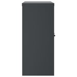 vidaXL Classeur anthracite 90x40x90 cm acier