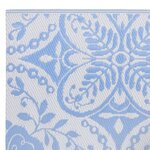 vidaXL Tapis d'extérieur ARAKIL bleu azuré 140x200 cm PP