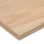 vidaXL Marches d'escalier 4 Pièces non traité 80x25x2cm bois chêne massif