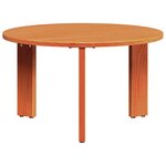 vidaXL Table basse 2 Pièces Marron cire 47 5 x 47 5 x 27 cm