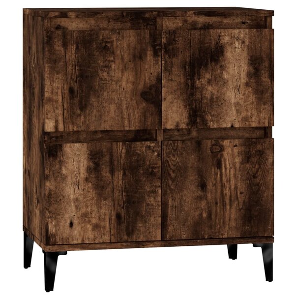 vidaXL Buffet Chêne fumé 60x35x70 cm Bois d'ingénierie