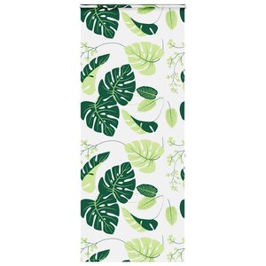 vidaXL Store enrouleur de douche avec cassette largeur du tissu 96 cm