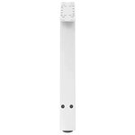 vidaXL Pieds de table basse en forme de A 2 pièces Blanc 70 x (42-43) cm Acier