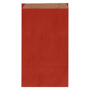 Sachets cadeau kraft rouge l 31 x h 49 cm - colis de 250 - gpv