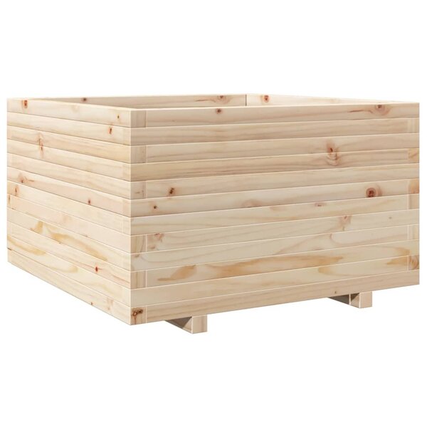 vidaXL Jardinière 80x80x49 5 cm bois de pin massif