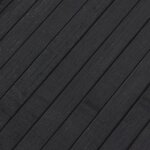 vidaXL Tapis rectangulaire gris 80x300 cm bambou