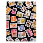 Album De Timbres Sport 16 Pages Noires - 22 5x30 5 Cm - Visuel - X 5 - Exacompta
