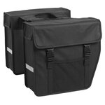 7-series Sacoche double 24 L Noir