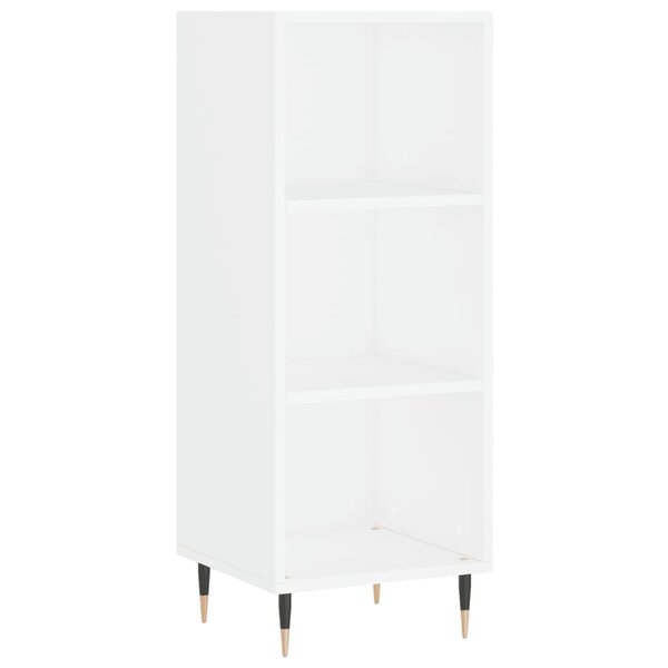 vidaXL Buffet blanc 34 5x32 5x90 cm bois d'ingénierie