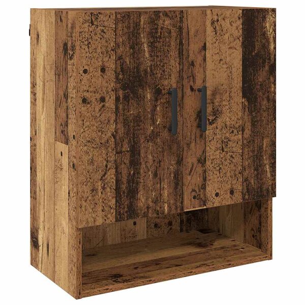 vidaXL Meuble mural Bois ancien 60 x 31 x 70 cm Bois d'ingénierie