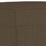 vidaXL Banc Marron 70x35x41 cm Tissu