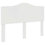 vidaXL Tête de lit Blanc Brillant 150 cm Bois d'ingénierie