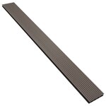 vidaXL Panneaux de terrasse creux WPC 10 m² 2 2 m Marron foncé