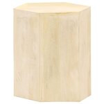 Vidaxl tables basses 3 pièces bois de manguier massif