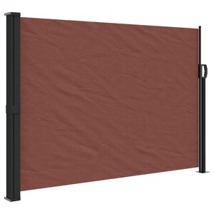 vidaXL Auvent latéral rétractable marron 140x500 cm
