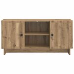 vidaXL Meuble TV 102 x 34 5 x 50 cm Chêne artisanal Bois d'ingénierie