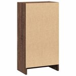 vidaXL Bibliothèque chêne marron 40x24x76 cm bois d'ingénierie