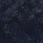 vidaXL Tapis shaggy à poils longs NAVARRA bleu marine 160x230 cm