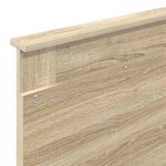 vidaXL Tête de lit Chêne Sonoma 100 cm Bois d'ingénierie