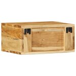 VidaXL Meuble TV mural 40x30x19 cm bois massif d'acacia