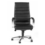 Fauteuil Direction 'TD Luxe 10' Cuir Noir TOPSTAR