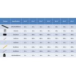 vidaXL Panneaux de terrasse WPC avec accessoires 20 m² 4 m Gris