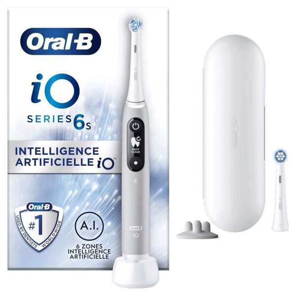 Brosse à Dents Électrique connectée Bluetooth Grise