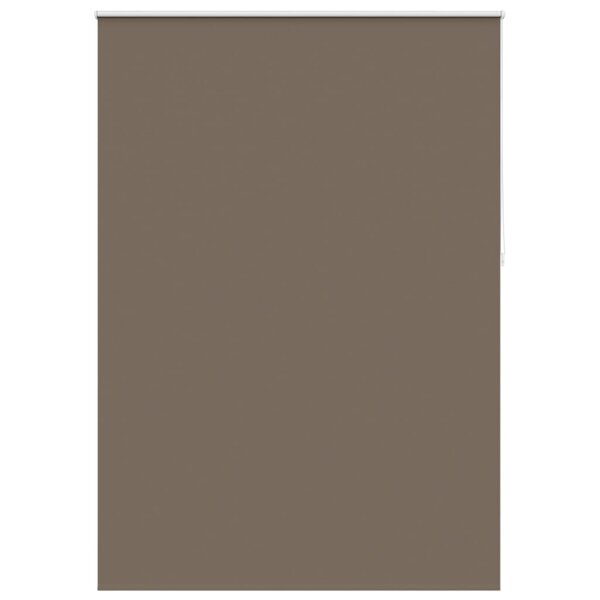 vidaXL Store enrouleur occultant 144 4 x 230 cm  largeur du tissu 140 cm  couleur café