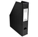 Porte revue Dos 70mm PVC Noir EXACOMPTA